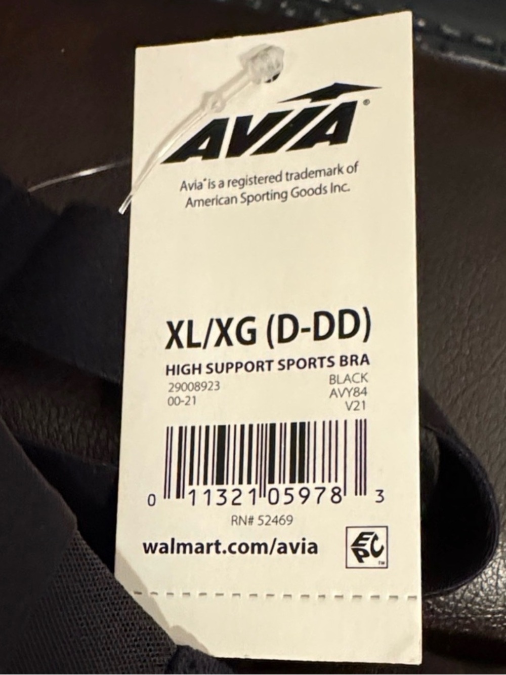 AVIA Women’s high support sports bra XL (DD) - Picture 2 of 6
